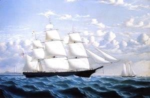 Clipper Ship 'Northern Light' of Boston