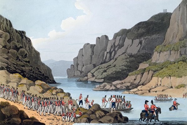 View on the Tagus near Villa Velha, Portugal, 1809